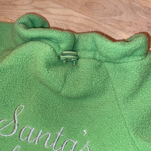 MARTHA STEWART Pets Santa’s Little Helper Fleece Dog Sweater - Picture 4 of 6